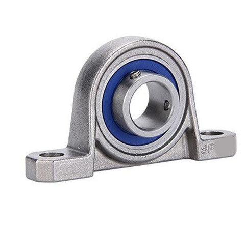 35mm Bore Miniature Stainless Steel Pillow Block Mounted Bearings - VXB Ball Bearings