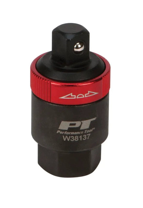 Three Eighths Inch Drive Ratcheting Adapter For Breaker Bar And T Handle, Converts Any Tool Into A Thumbwheel Ratchet A Handy Workhorse