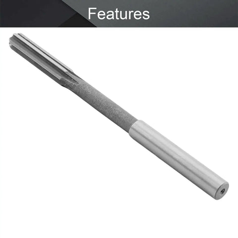 Chucking Reamer Three Eighths Inch H7 HSS Lathe Tool For Metal And Non Ferrous Copper Round Shank Milling Cutting Tool