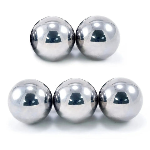 Set of five 38mm G25 steel bearing balls for bike hubs, 1.5 Inch Bearing Balls Set Five Pieces 38mm G25 Steel Precision Balls For Bike Bearings