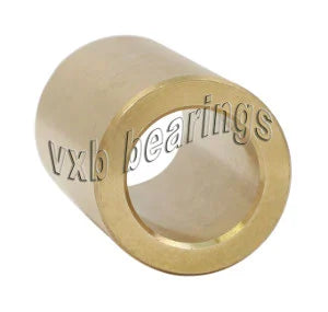 3/8x1/2x3/8 Inch Bearing Bronze Cast Bushing Plain Sleeve Bearings - VXB Ball Bearings