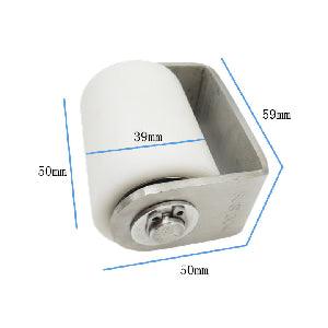 39x50mm Sliding Guide/Track Wheel Bolt and Nut Mounting - VXB Ball Bearings