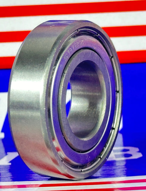 SR12ZZ Bearing 3/4x1 5/8x7/16 inch Stainless Steel Shielded Bearings