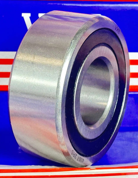 4307-2RS Sealed Double Row Ball Bearing 35x80x31