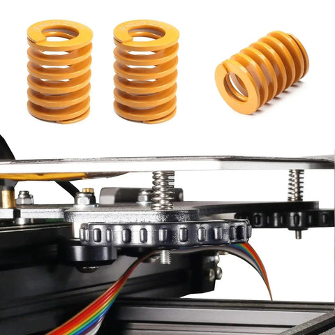 5 Pcs 3D Printer Bed Spring Set 20mm Outer Diameter 10mm Inner Diameter 25mm Free Length Compression Mould Die Springs
