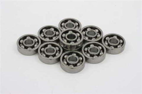 3x6x2 Stainless Steel Open Miniature Bearing Pack of 10 - VXB Ball Bearings