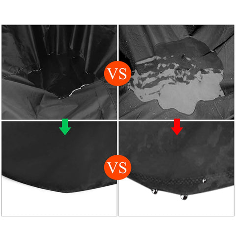 Comparison of water resistance in 3XL Breathable Waterproof Car Cover with Mirror Pockets - All-Season Protection for SUV, Pickup Trucks.