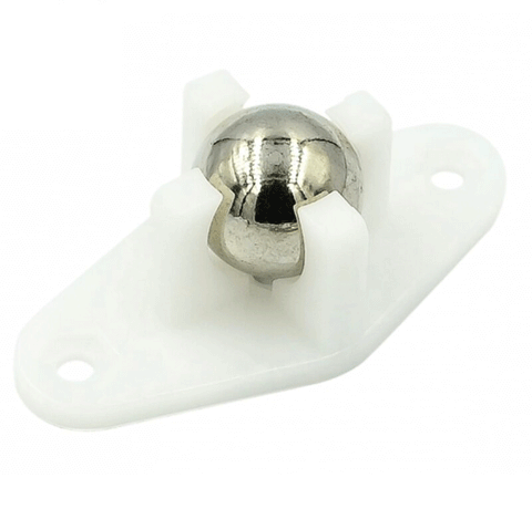 4-Pack Miniature Roller Ball Caster Leg Base Feet