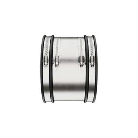 Durable 4-Inch RC Coupling For Drainage And Sewer Lines With Heavy-Duty Earth Load And Shear-Force Resistance, Easy Pipe Alignment