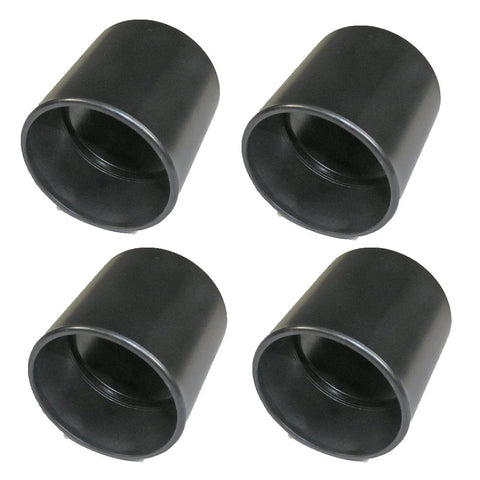 Shop Vac 2-1/2 inch hose couplings, black plastic, four-pack