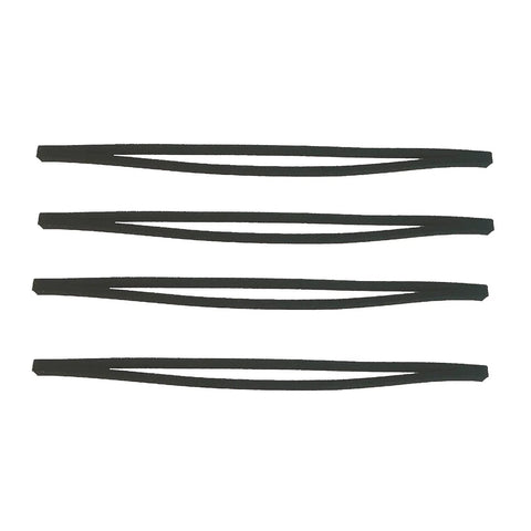 4-pack black foam gasket seals for vacuum sealer, long strips