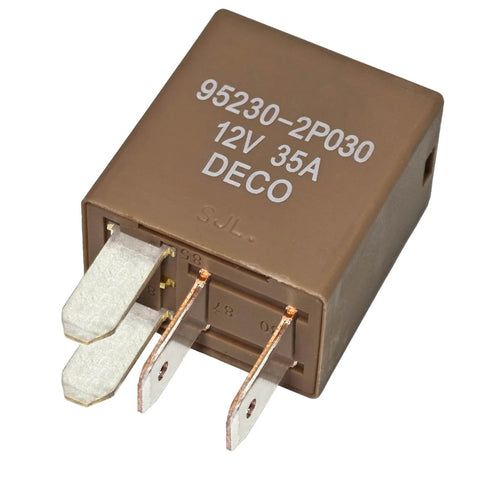 4 Pin 12V 35A Multi-Purpose Power Relay Set Of 2 95230-2P030 showing front view with visible terminals