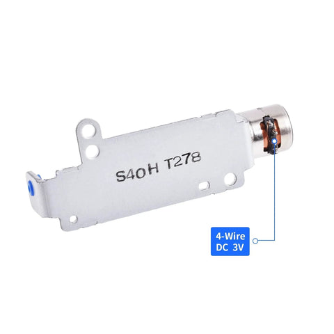 Stepper Electronic Starter BJ02 DC 3V 43mm 2-Phase 4-Wire Precision Stepper Motor with Screw Rod Linear Slider Nut Stepping