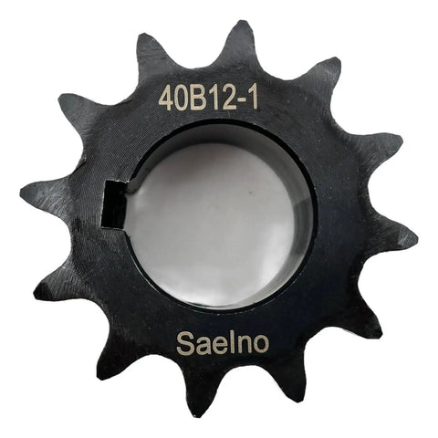 40 Tooth Roller Chain Sprocket for 40 Chain One Inch Bore Type B Built Tough Hardened 1045 Steel Antirust Drive Sprocket