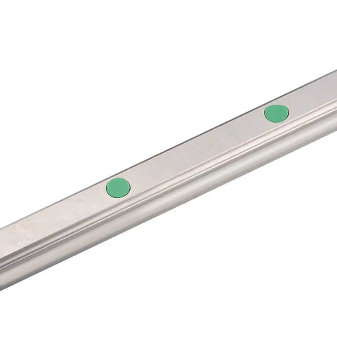 Close-up of Complete 2X 400mm HGR15 Linear Guide Rails With 4 Bearing Blocks And 1X 400mm SFU1204 Ball Screw, ideal for precise linear motion