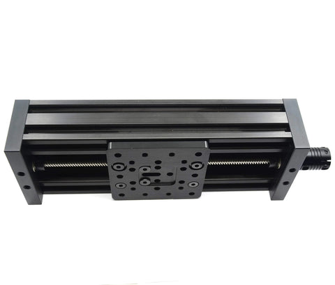 250mm 4080U screw slide table linear actuator for 3D printers, DIY CNC router and XYZ axis motion systems, aluminum alloy stage with 8mm lead screw and flexible coupling kit