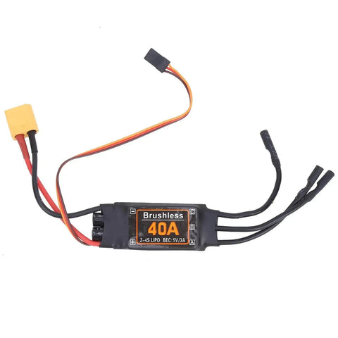 40A ESC from Brushless RC Airplane Motor Kit With 2212 KV2200 Motor 40A ESC XT60T Connector SG90 Servo And 6035 Propeller