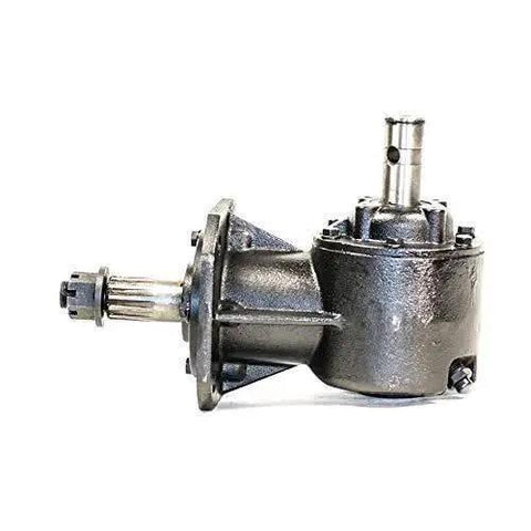 40HP Gearbox For RC30 Rotary Cutter With 1 3 8 Inch Input And 12 Spline Output shown in side view