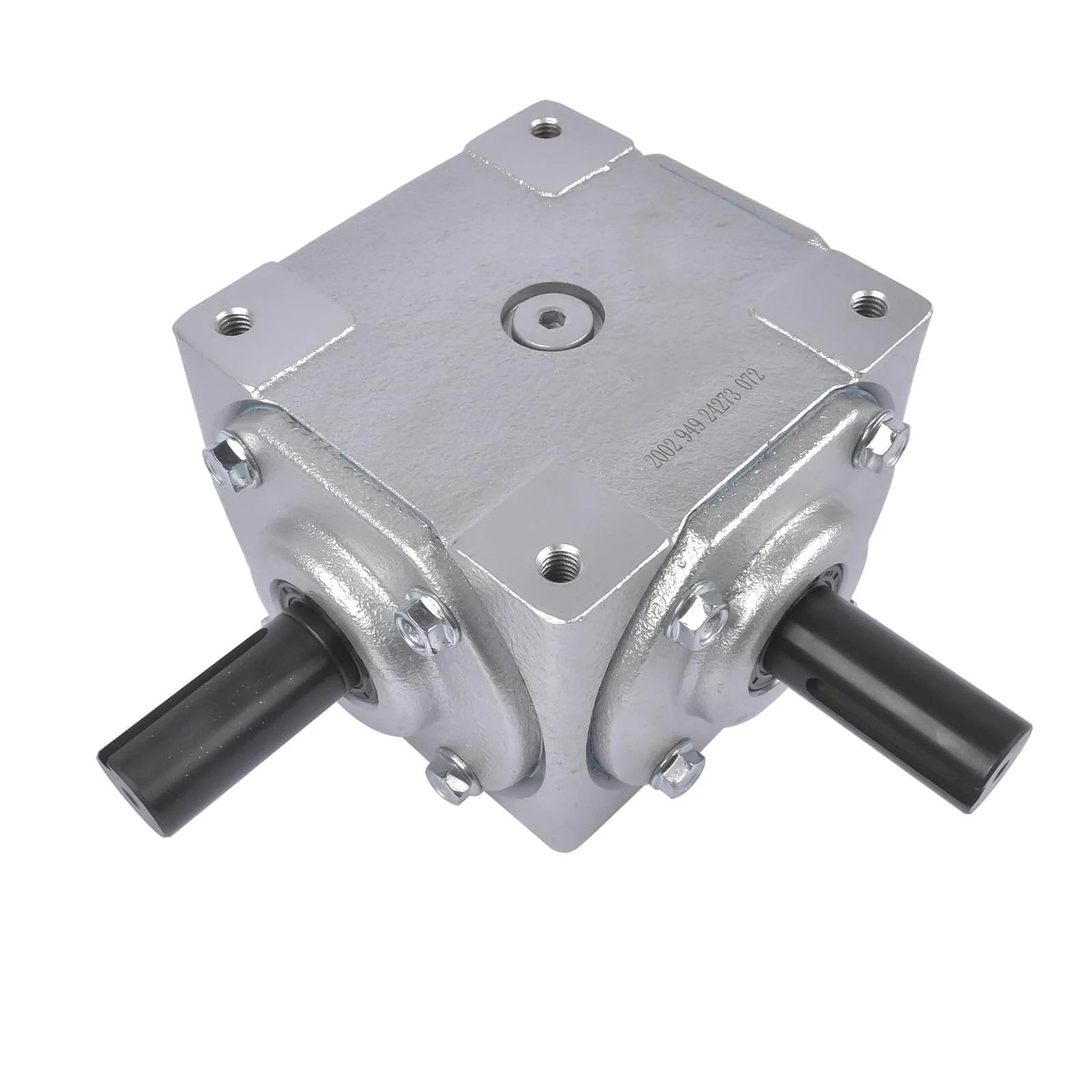 40 HP right angle bevel gearbox 1:1 with 1 Inch Shafts