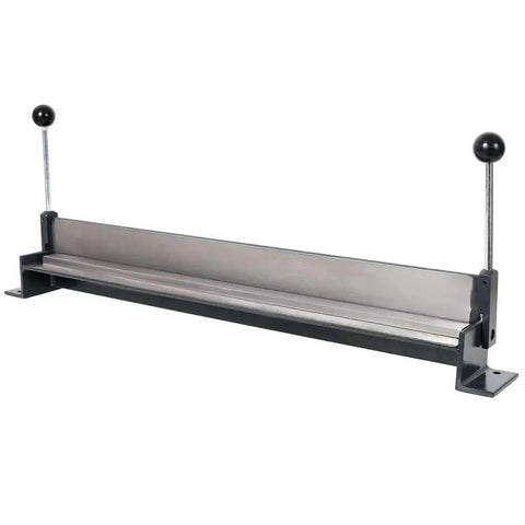 Box And Pan Brake Kit Heavy Duty Sheet Metal Bender 0 To 90 Degree Adjustable Angles 30 Inch Brake, shown front view