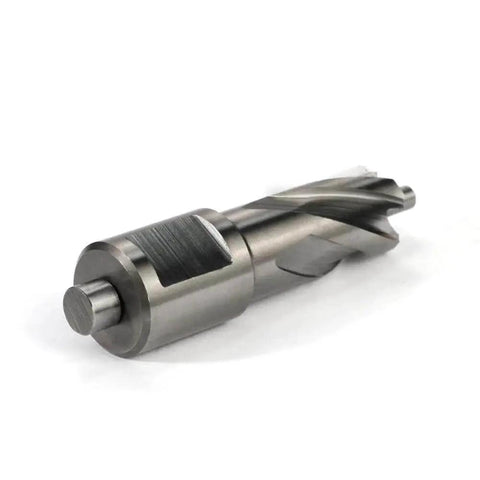 Powerful Five Eighths Inch Annular Cutter For Magnetic Drill Press One Inch Cutting Depth Three Quarter Inch Weldon Shank With Two Flats