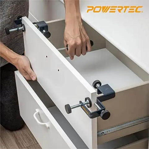 Cabinet Hinge Jig With Drawer Front Installation Clamps Kit DIY Friendly For Concealed Hinges 35mm Forstner Bit Included