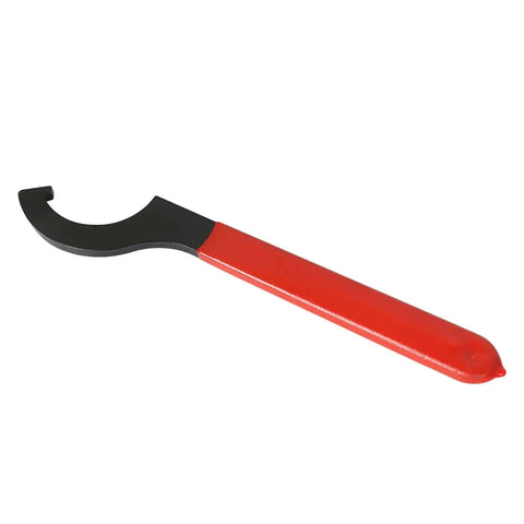Spanner wrench with red handle for 14 Piece ER 32 NMTB Forty Spring Collet Chuck Tool Holder Set with CNC compatibility
