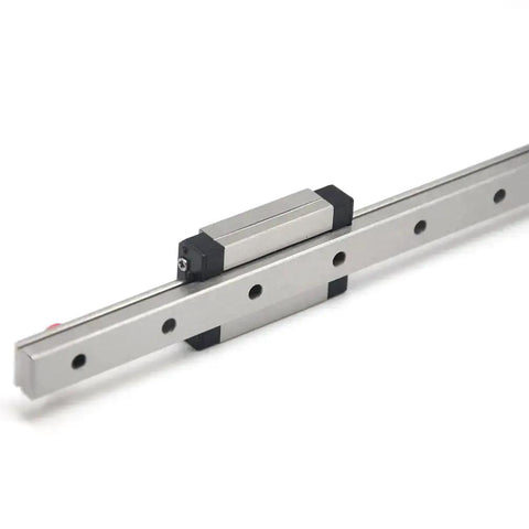 Beefy 350mm Stainless Steel MGN12 Linear Motion Rail Guide With MGN12H Carriage Block For 3D Printers And CNC Machines High Precision Smooth Glide 440C Steel Four M3 Holes Durable Rails