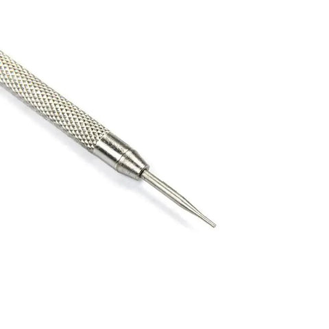 Spring Bar Tool Kit For Watch Bands No Fuss Link Remover And Pin Removal Set, stainless steel close-up, double-ended tip visible