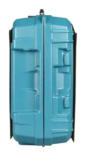 Carrying case for Portable Magnetic Drill For Steel With One And Three Eighths Inch Capacity And Two Inch Thick Cutting, Blue