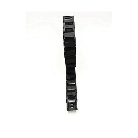 39.3 Inch Open Type Drag Chain Cable Carrier Black Plastic for CNC Router Mill and 3D Printer R18, 10x15mm Inner Height and Width