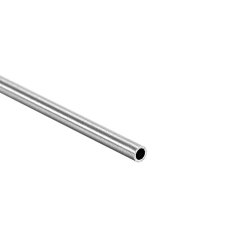 uxcell 304 stainless steel round tubing, 2mm OD, 0.3mm wall, 250mm length, seamless round pipe