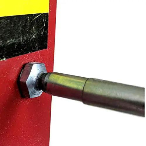 Side view of Recessed Fitting Adapter With Six Inch Reach For Deeply Recessed Grease Fittings, Cup Shaped End For Clean Seating