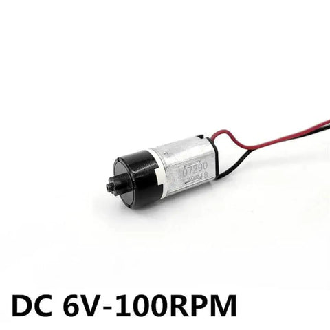 N20 Planetary Gear Motor Micro DC 3V To 6V 100 RPM Slow Speed Gearbox With Cross Shaft for toy projects