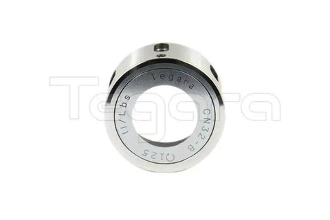 Front view of ER32 Slot Style Ball Bearing Collet Nut 202-1574P Pro Grade CNC Milling Lathe Tooling with Smooth Clamp