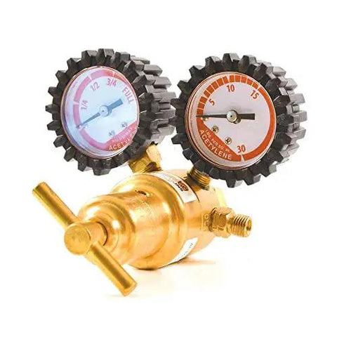 Centurion Series Acetylene Regulator With A Outlet Connection And 200 CGA Inlet For Gas Welding, RMC100 Precise Delivery 2 To 15 Psi