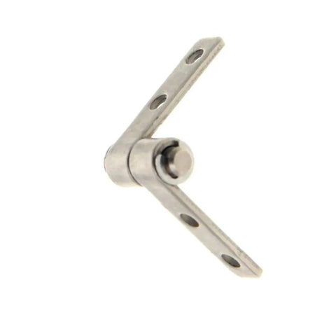 0.1Nm Iron Nickel Plated Torque Type Friction Positioning Hinge Left Silver Tone 2 Pack Bettomshin Cabinet Door Hinges For Light Duty