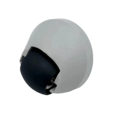 Front Caster Wheel Replacement for Omni and S8 Series Roborock Vacuum Cleaners grey 1 piece anti tangle design front view