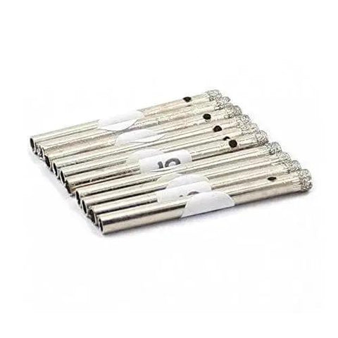 5mm Diamond Coated Drill Bit Set For Glass Ceramic Tile Marble And Granite 3 By 16 Inch Hole Saw Bits Coated Core Drill Tools Water Lubrication For Clean Cuts Great For Precise Holes Pack Of 20