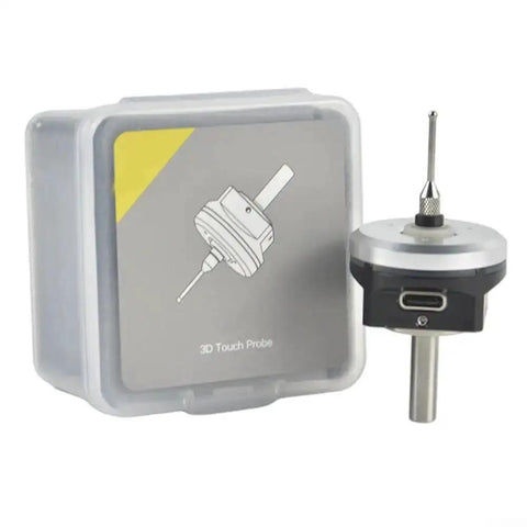 Pro Grade Edge Detection Tool V6 3D Touch Probe with Enhanced Accuracy for Precision Machining, needle holder, and anti-roll design.