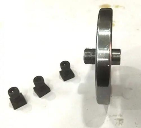 Back plate and T-nuts for Beefy 4 Inch Rotary Table With 65 Mm 3 Jaw Self Centering Chuck Back Plate And Fixings