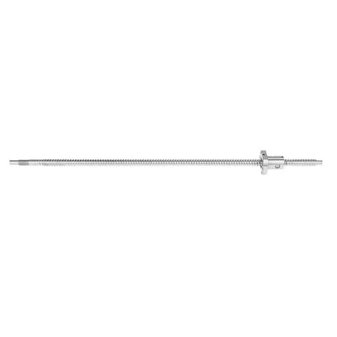 Rolled Ballscrew With Anti Backlash Ball Nut For SFU1204 500mm Without Side End Supports in full view