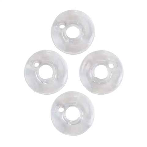 SINGER Class 66 transparent plastic bobbins for sewing machine, 4-pack