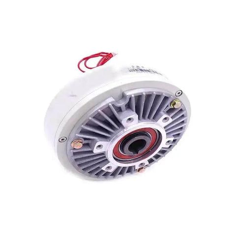 25Nm Magnetic Powder Brake With Hollow Shaft 25mm Center Distance 90mm DC 24V 1500RPM Max Speed for Packaging Machinery
