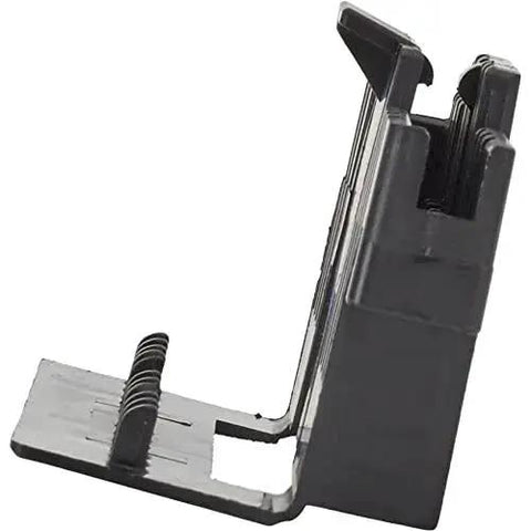 Side view of black plastic connector from Steering Column Kit For 1969 And Later With 3 7 8 Inch And 4 1 4 Inch Connectors