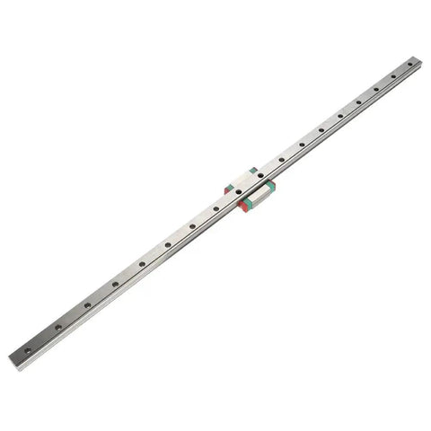Compact 12mm Wide Linear Rail Guide With Four Point Contact Block Precision Linear Motion System With Lubrication For Auto And Measuring