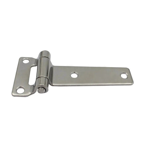2 Pack Heavy Duty Erosion Resistant Steel Hinges Ultra High Load Capacity For Furniture Shipping Containers Industrial Doors And Harsh Outdoor Use Made From Premium 304 Stainless Steel For Marine Environments Freight Trucks And Outdoor Applications, front view