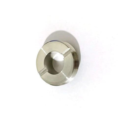 Water Jet Threading Ring CP022021593 Spare Part For Waterjet Cutting Machines, Durable Industrial Grade Replacement, top view.