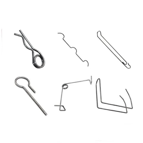 25pcs stainless steel spring wires, 40 cm long, various shapes; stiff hard wire set, 0.2–3 mm (1.0 mm)