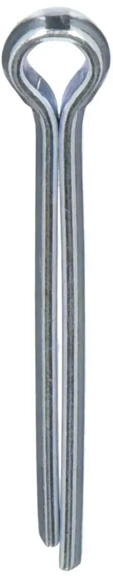 3/16 x 2 Inch Cotter Pin With Extended Prong, metal retaining pin for easy insertion and secure locking, ideal for DIY projects.